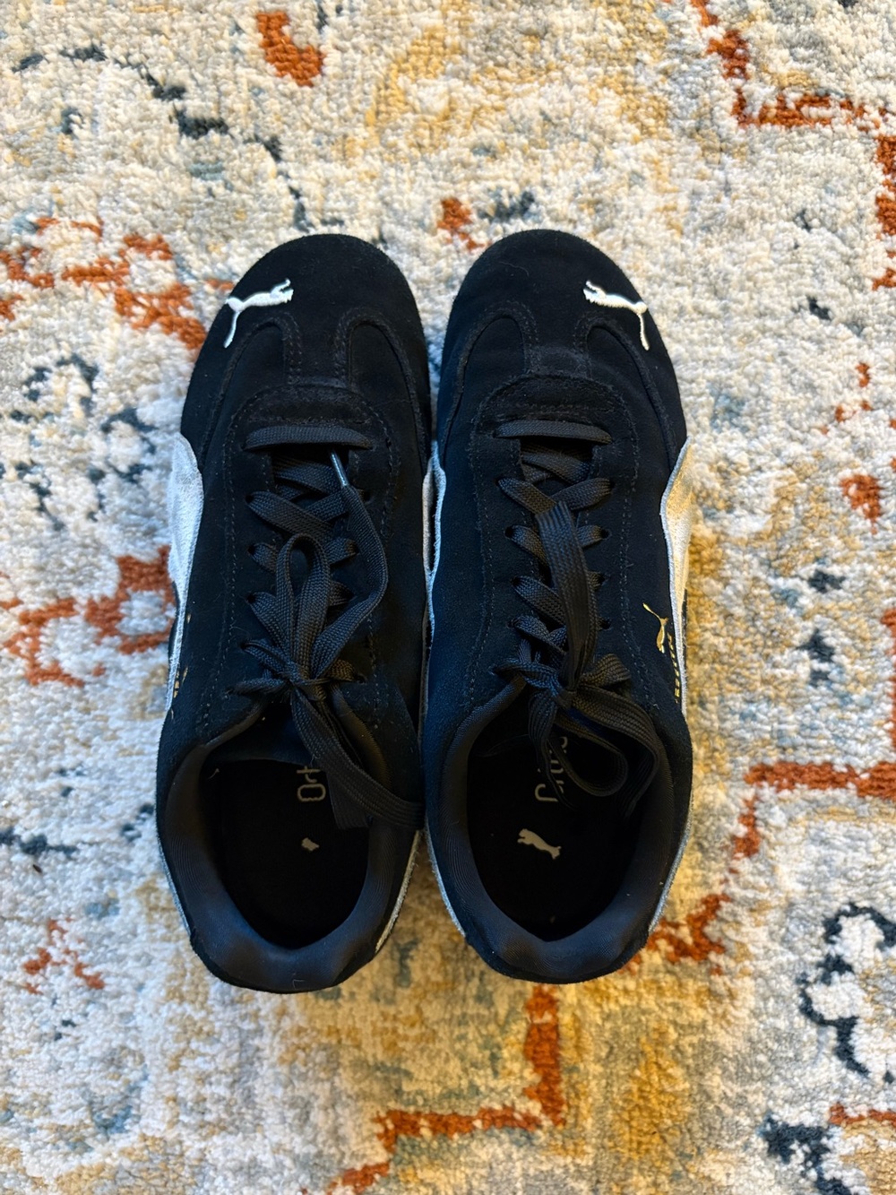 Puma Speedcat OG Black Suede Low-Top Sneakers